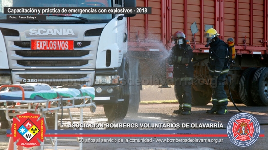 Jornada de práctica de emergencias con explosivos en nuestra ciudad