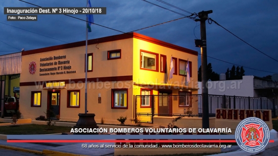 Quedo inaugurado el nuevo Destacamento Nº 3 de Hinojo