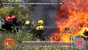 Cierre de año y evaluación de miembros iniciales del grupo G.R.E.C.A – 2018