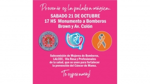 Jornada de prevención del Cáncer de Mama - Bomberos Voluntarios de Olavarría