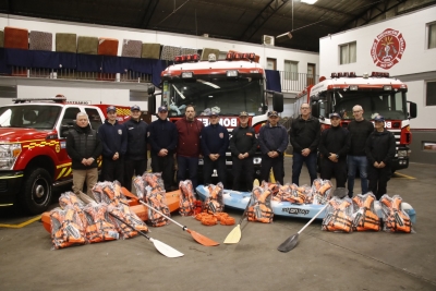 Nuevo equipamiento para el Grupo de Rescate Acuático - Bomberos Vol. Olavarría