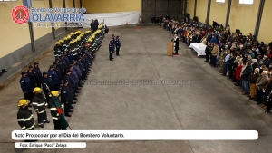Acto Protocolar por el Día del Bombero Voluntario