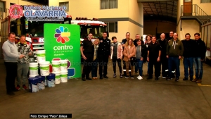 Trabajos de reacondicionamiento en la sede de la Asociación de Bomberos Voluntarios de Olavarría