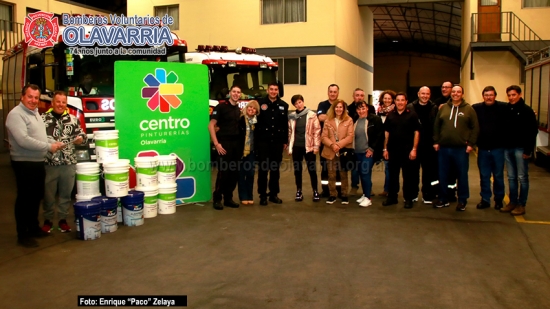 Trabajos de reacondicionamiento en la sede de la Asociación de Bomberos Voluntarios de Olavarría