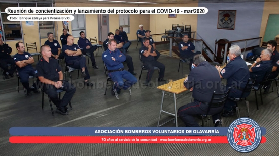 Reunión de concientización y lanzamiento del protocolo para el COVID-19
